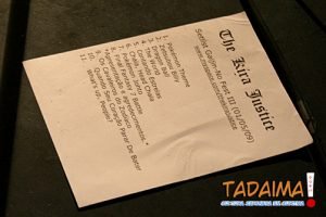 Setlist do show da banda The Kira Justice em Curitiba