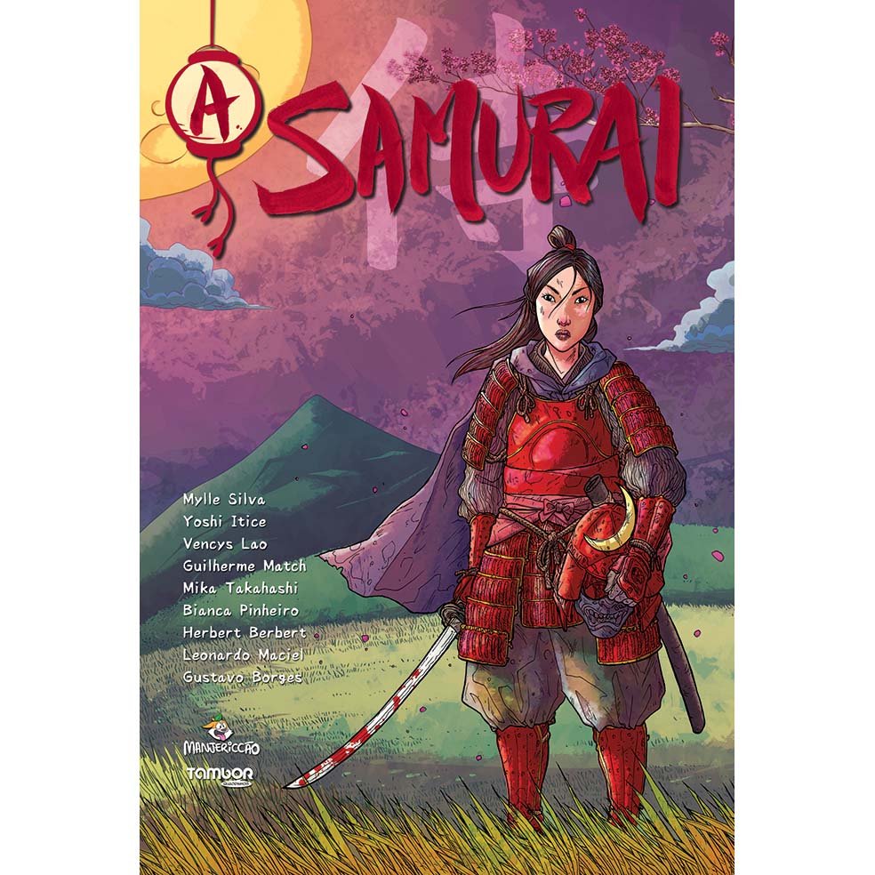 Capa da HQ A Samurai, de Mylle Silva