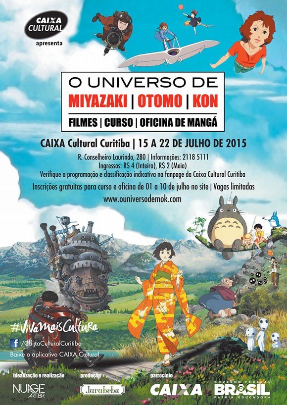 Caixa Cultural Promove Curso Palestra E Mostra De Animação Japonesa Tadaima 