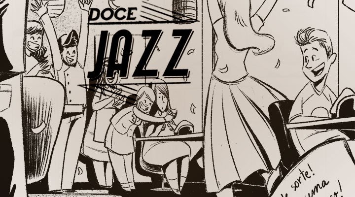 Conheça a HQ Doce Jazz, o novo projeto de Mylle Silva (A Samurai) no Catarse